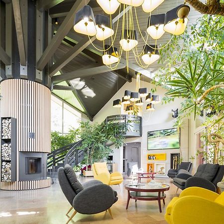 שאמפניול Le Bois Dormant-Hotel Restaurant & Spa Logis Hotel מראה חיצוני תמונה